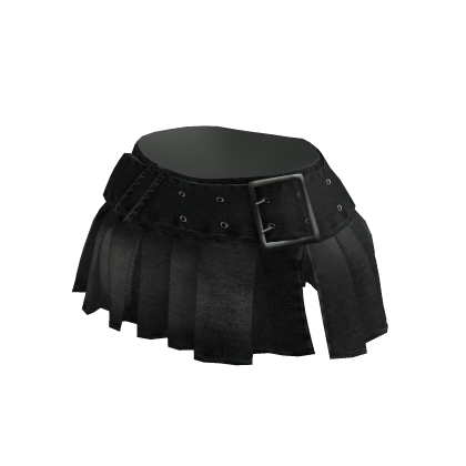 BlueTie Denim Skirt *black thumbnail