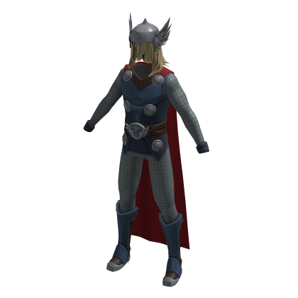 🔨 Thor suit with helmet and hair