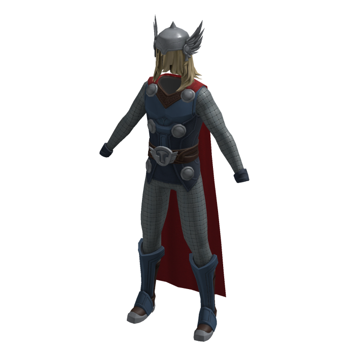 🔨 Thor suit with helmet and hair