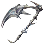 Silver Scythe Of The Knight