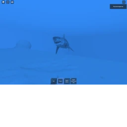 Great white shark test icon