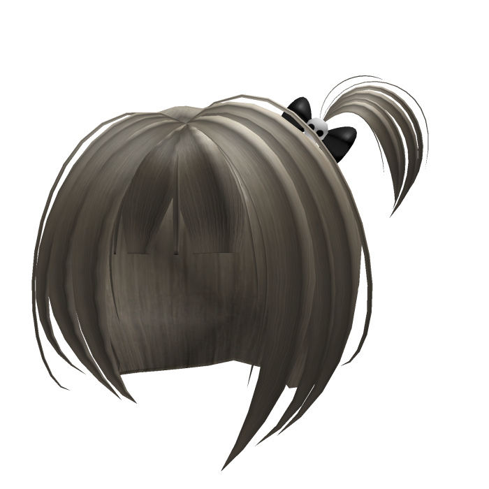 Cute Gray Skull Hair