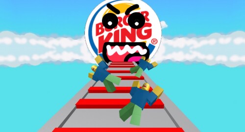 ESCAPE BURGER KING OBBY! (UPDATE!) (FUN!)