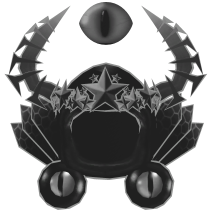[Animated Eye] Grey Dominus + Horns + Crown