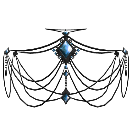 Blue Gemstone Gothic Chain 3.0