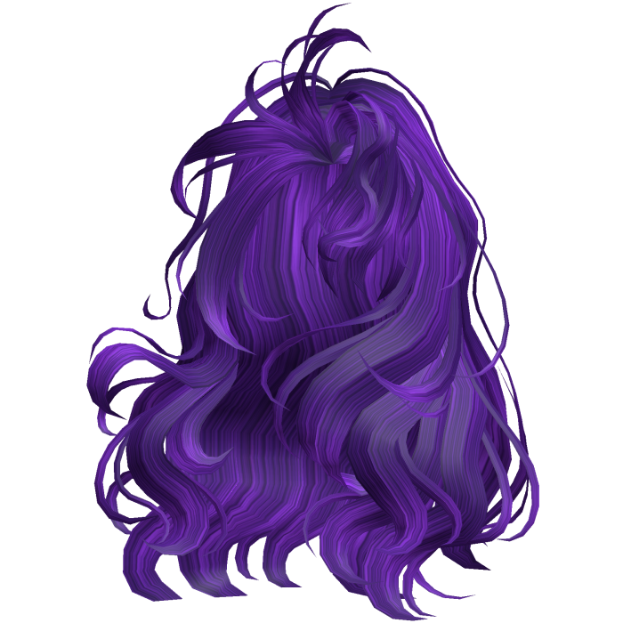 Curly Blowout Purple