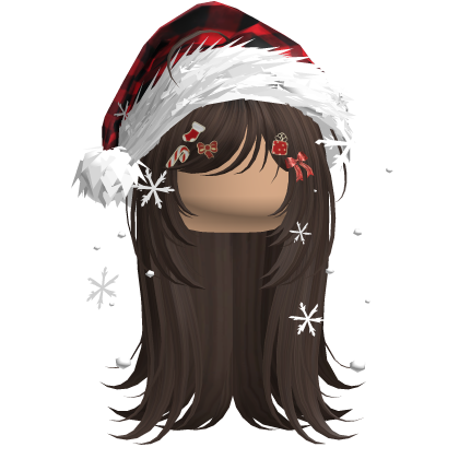 Emo Vamp Christmas Hair (Brown)