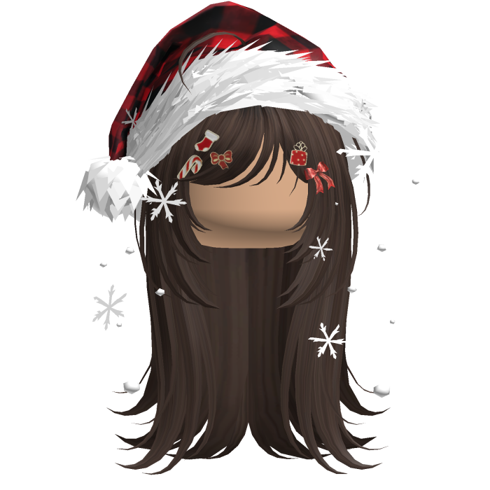 Emo Vamp Christmas Hair (Brown)