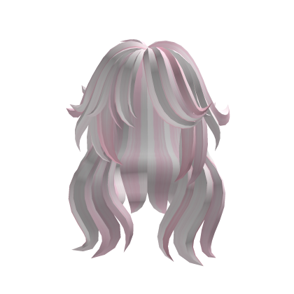 Pearl Blush Fluffy Waves Hair Roblox item