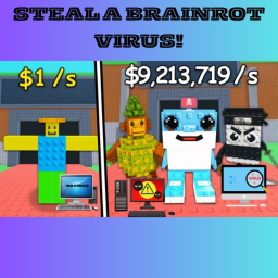 Steal a Brainrot Virus!🔥(No Virus👍)