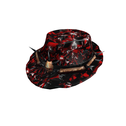 Ruby Relic Sparkle hat Roblox item