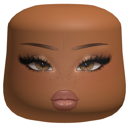 Classy Glam Makeup Cheeks Head - Roblox