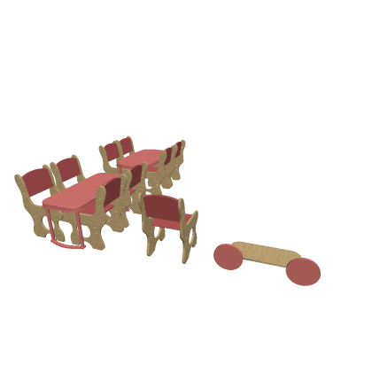 Wooden chair