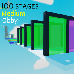 100 Stages Medium Obby