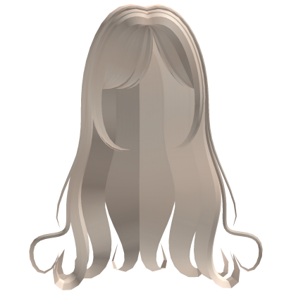 blonde cute wavy heart hair Roblox item
