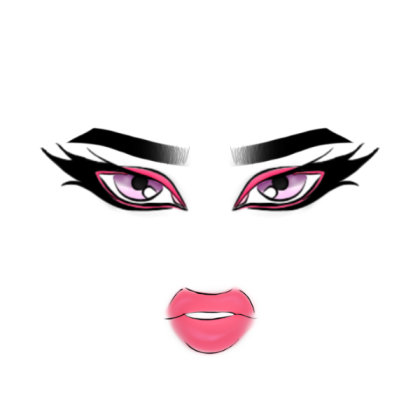 ✭ |ASPRINCE| Kawaii Drag Persona Makeup Roblox decal