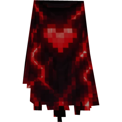 Pixel Heart Cape MC