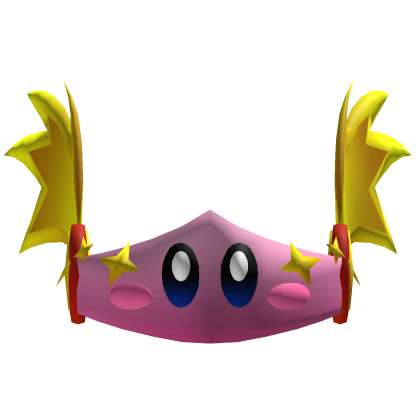 Cute Pink & Yellow Star Hat Roblox item