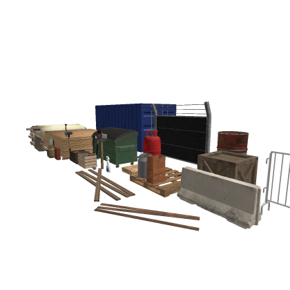 Industrial and Construction Meshes by Kinda (PBR).