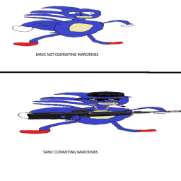Sonic and pals commit war crimes