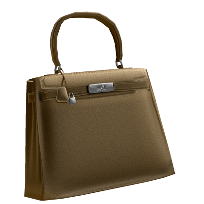 Chic Leather Purse in Gold thumbnail