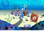 Bikini bottom neighborhood