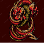 Red dragon king fu