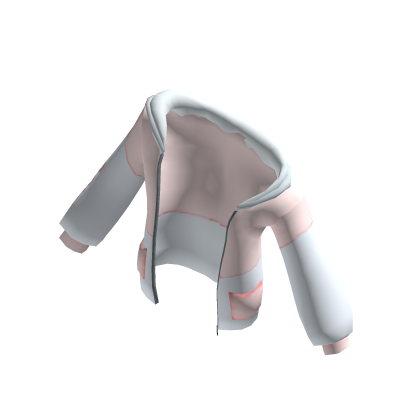 Off-Shoulder Jacket Pink Cow