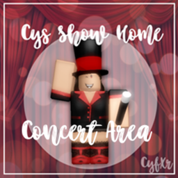 Cy's Show Home Concert Area!