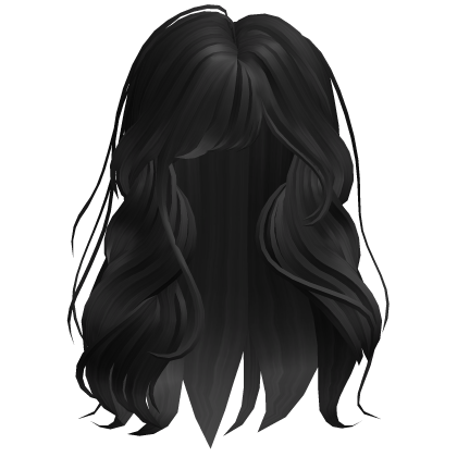 Long Soft Wave Hair - Black