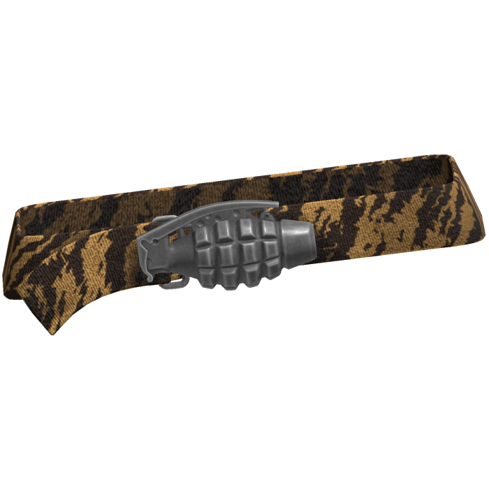 Y2k Grunge Grenade Belt Tiger 3.0