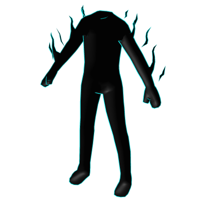 Blue Void Shadow Aura Outline