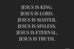 Following Christianity.