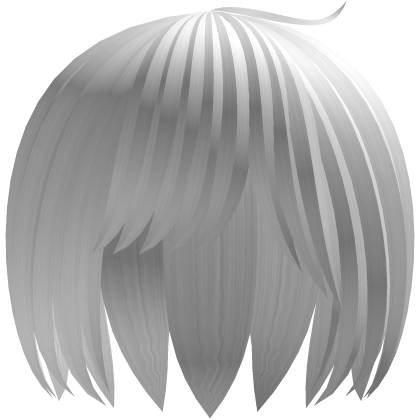 cute vkei emo niche white scene moe hair