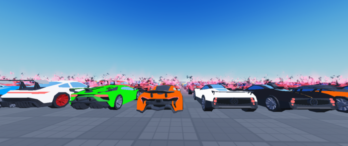 95 Low-Poly Supercar Pack | 5 Variants | Car Model preview 3