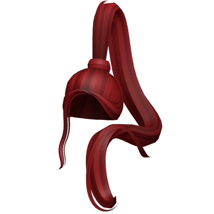 -',ৎ High Popstar Ponytail in Red