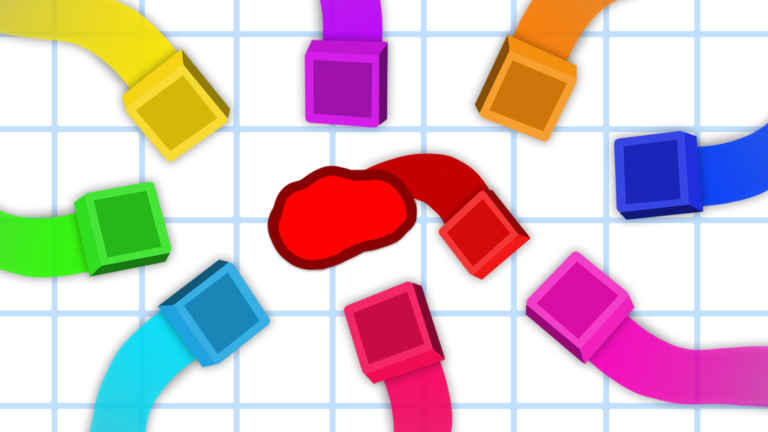  🎨 100 Player Color Fight screenshot 1