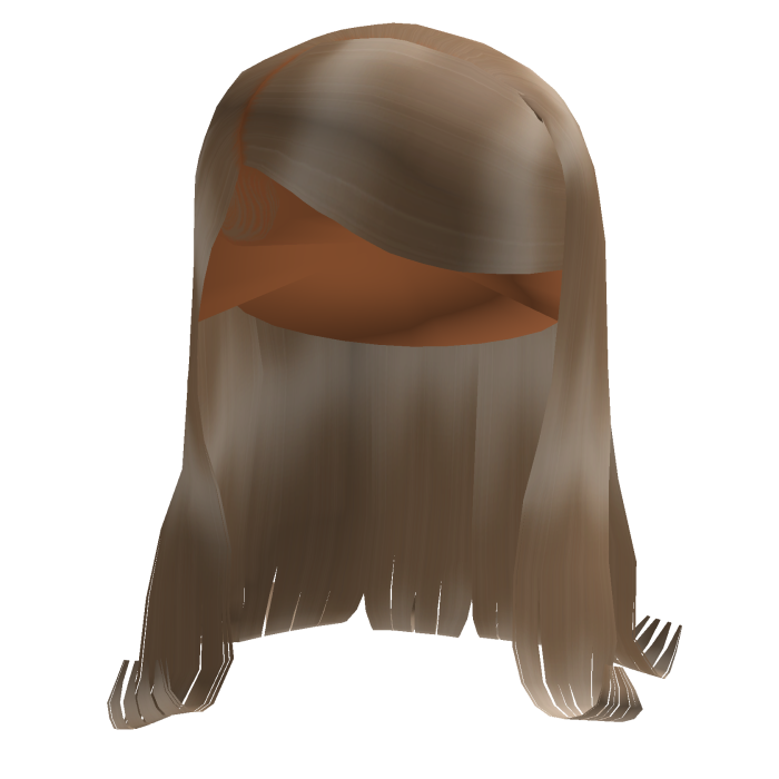 Blonde Layered Long Hair w/ Side-Swept Bangs