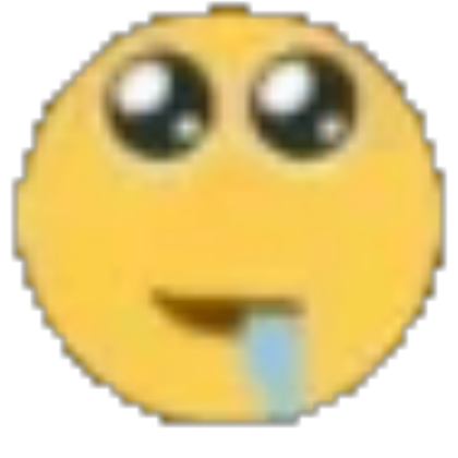 drooling teary eyes emoji face Roblox decal