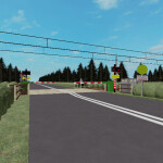 luxembourg railroad crossing 