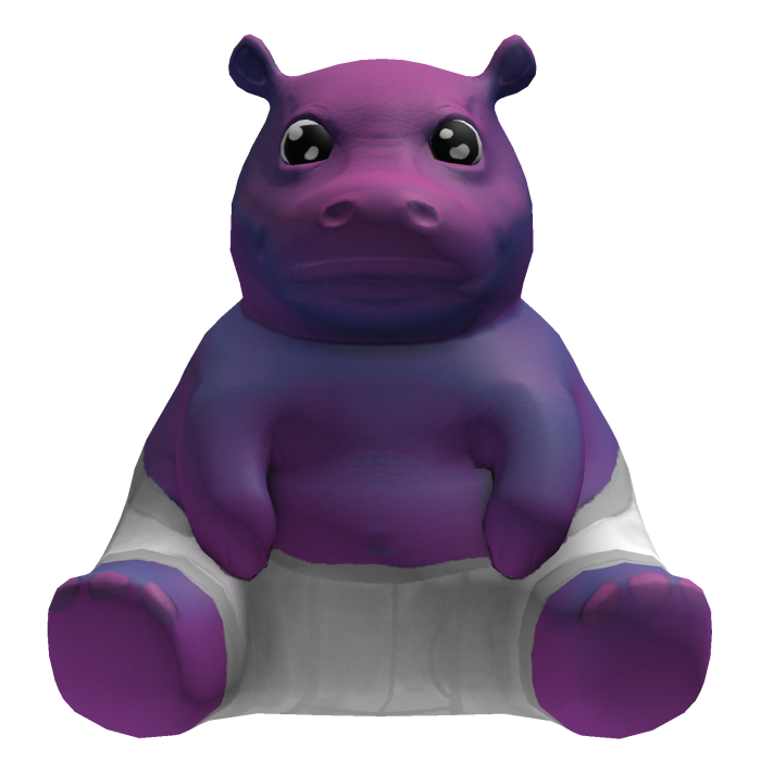 Kawaii Hippo