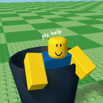 Ride a boat inside a trashcan!