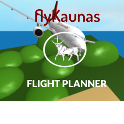 flyKaunas Flight Planner