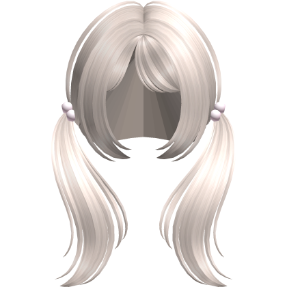  ♡ adorable cute girly moe pigtails (blonde) Roblox item