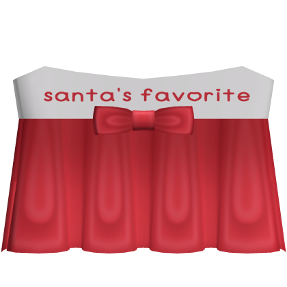 ♡ : santa's favorite red and white christmas dress