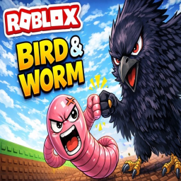 Bird And Worm! [2 Player Obby]