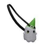 Green Knit Ghost Purse