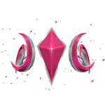 Pink Glimmering Crown