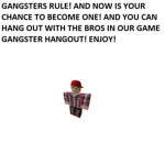 Gangster life!