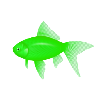 Green fish Roblox decal
